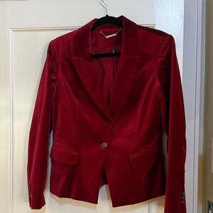 WHBM Velvet Women's Blazer size 10